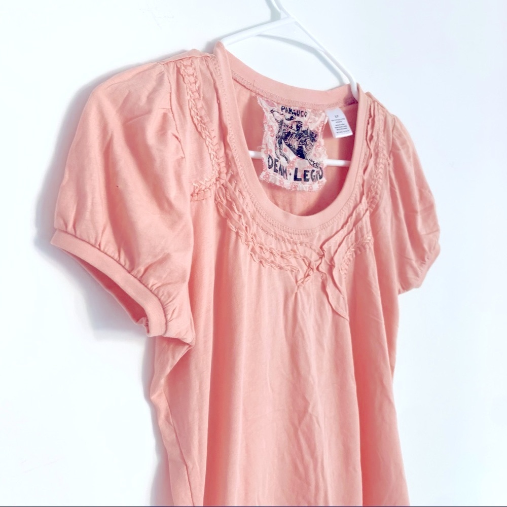 New Parasuco Denim Legends Short Sleeve Shirt Top